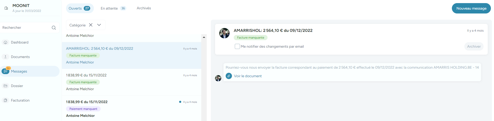 messagerie